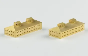 

1/700 Scale Dockyard Diorama Accessories - Dockyard building set 4 Model Kits NW70004 Etching Sheet