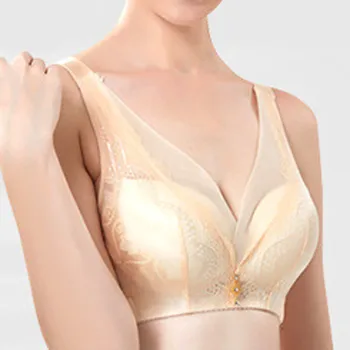 

Bra Lingerie Woman Fashionable Bra Pure Cotton Comfortable Ventilation Sexy Lace Underwear Push up Bra Soutien gorge femme W5