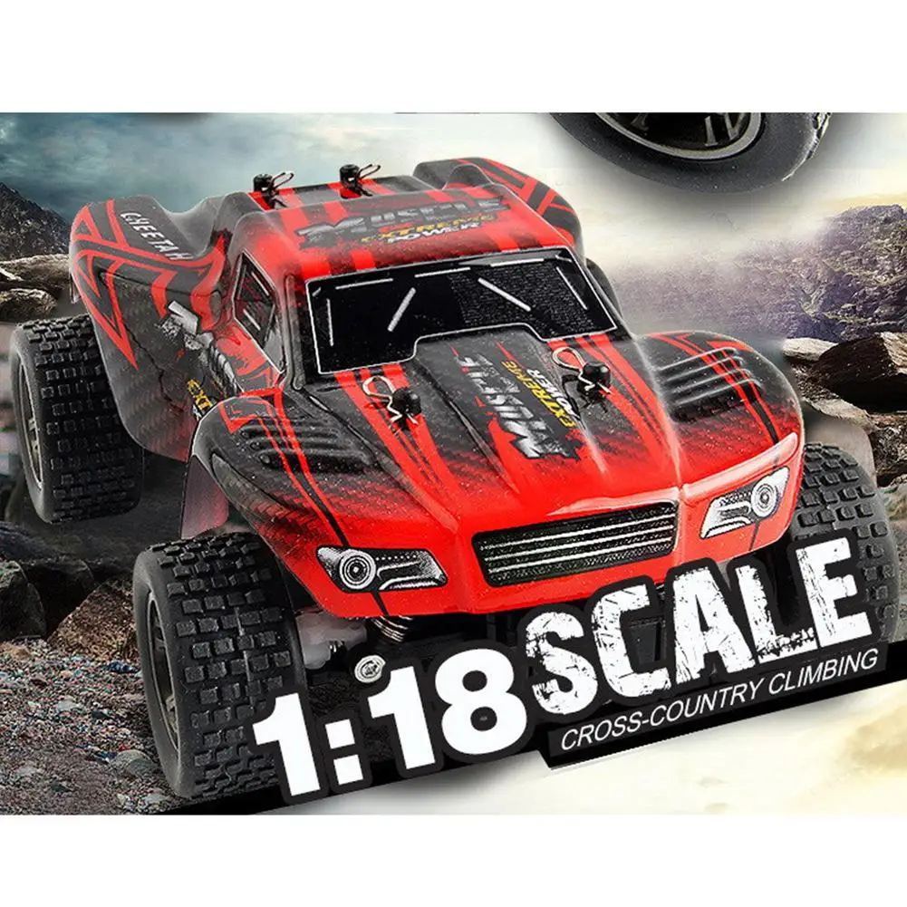 Высокая Spped RC автомобили 2,4 ГГц 1:18 rtr-комплект Р/У Машинки амортизатор ПВХ оболочка Внедорожный гоночный автомобиль багги Электронное Дистанционное управление автомобиль игрушка