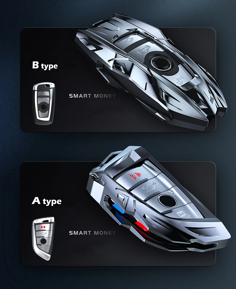 Car Key Fob Case Cover Bag Shell For BMW 1 2 3 4 5 6 7 Series 6GT X1 X3 X4 X5 X6 G20 G30 G32 G11 G12 F15 F85 F86 F20 F30 F10