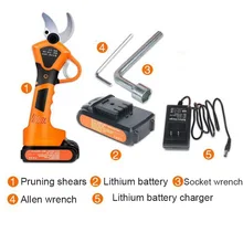 Электрические ножницы 600 Вт садовые обрезные ножницы парк зеленый сад обрезка ветка дерева беспроводной SK5 стальной нож Обрезка инструмент