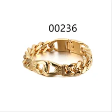 Браслет из нержавеющей стали мужской ювелирный корейский модный квадратный Золотой Титановый стальной Браслет S146