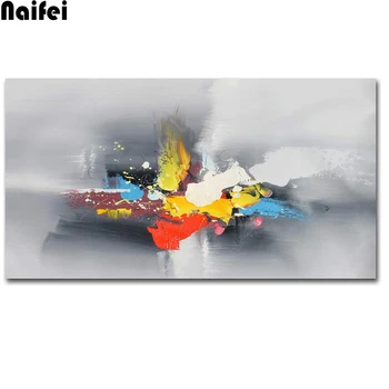 

5d diy diamond art full drill colorful abstract oil painting Cross Stitch round Diamond Embroidery Sale landscape Handmade