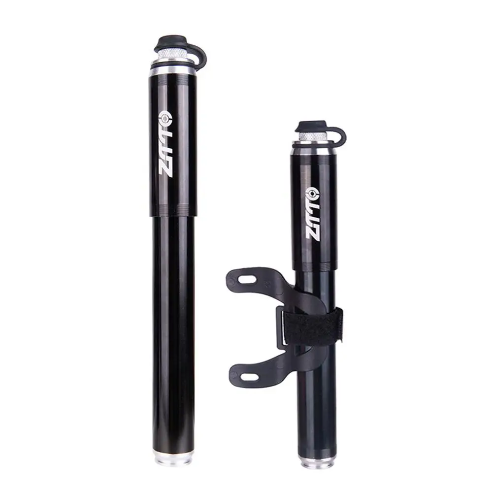 Mini Portable Bicycle Pump Bicycle Accessory Aluminum Alloy Tire Air Inflator Pump for Mountain Bike Bicycle Basketball Football