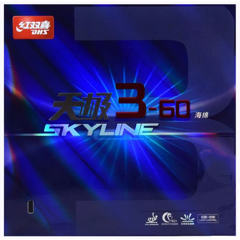 

Original DHS skyline 3-60 tg 3-60 pimples in table tennis rubber table tennis rackets with high elastic sponge racquet sports