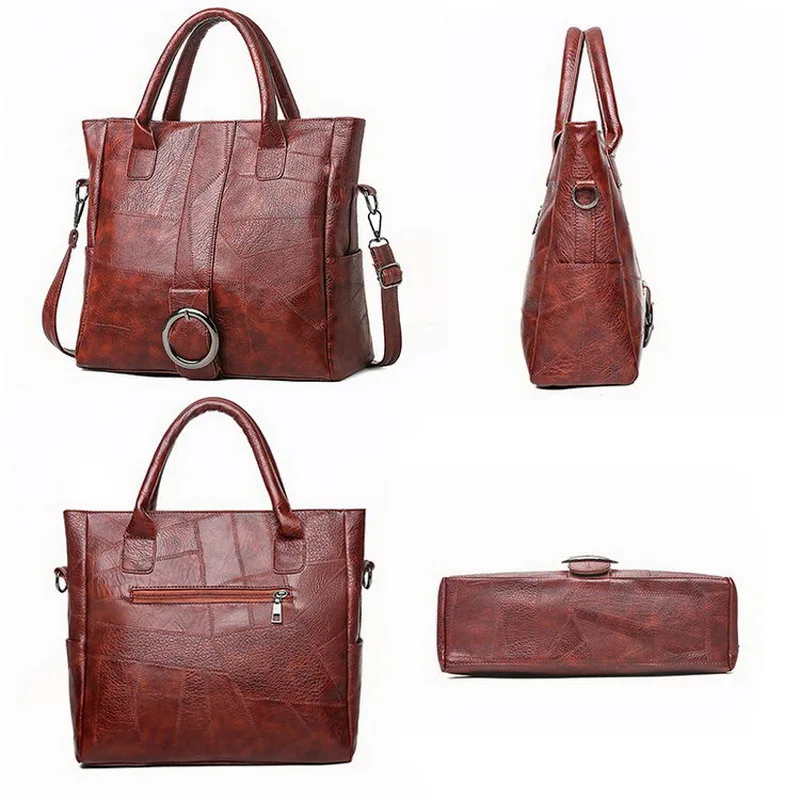  DIINOVIVO Retro Thread Ladies Hand Bags Large Capacity Tote Shoulder Bags Women Travel Crossbody Ha - 4000058531623