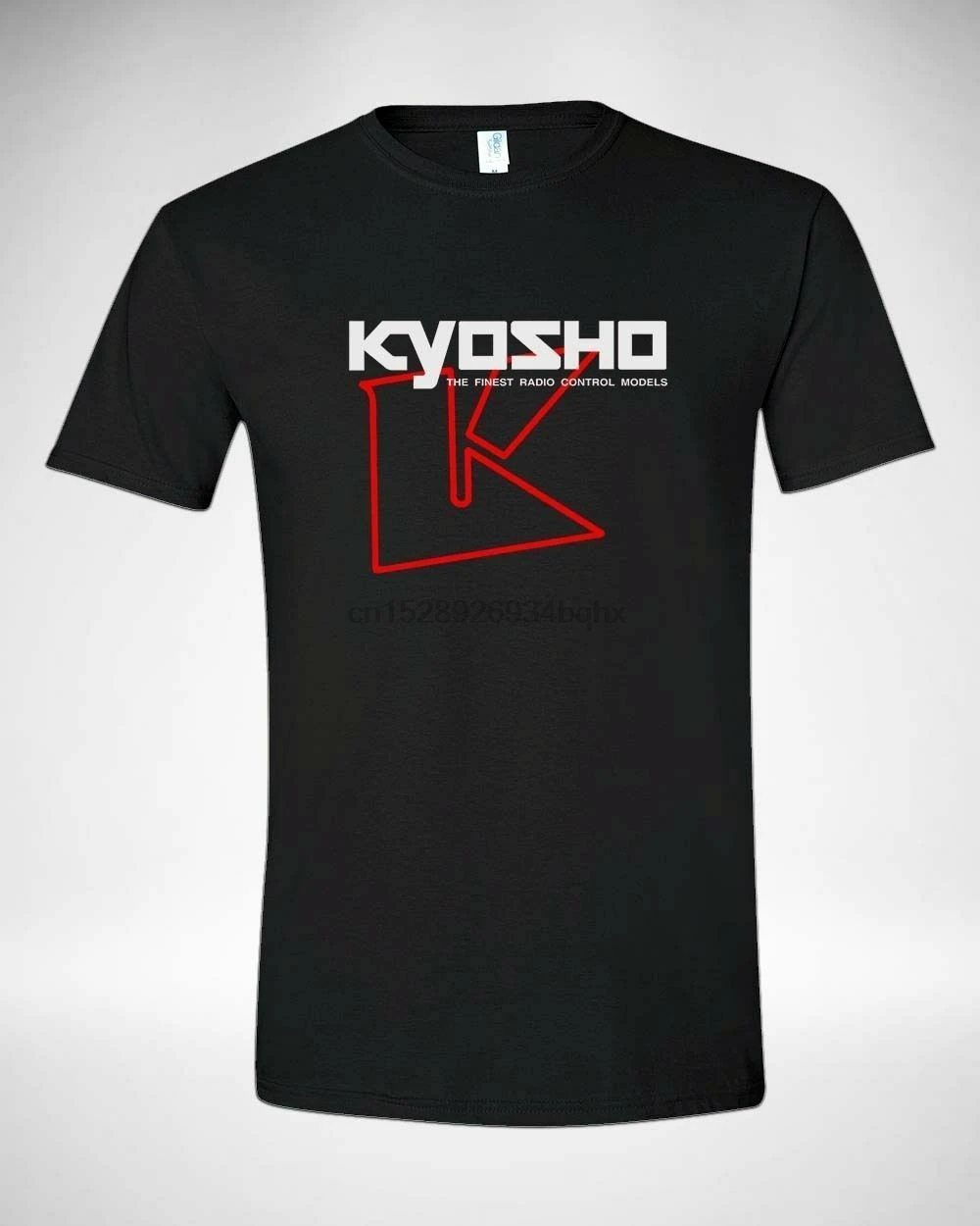 

New Kyosho Japan RC Racing T-Shirt Graphic Tee Black Color Size S to 2XL