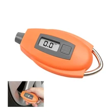 

Digital Tyre Tire Pressure Gauge for Car Motorcycle 0-150PSI with Battery Man Woman CE Rosh Orange Color