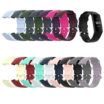 

Watchband for Fitbit Charge 4/3SE Band Replacement Sport Silicone Strap For Fitbit Charge 4 Bracelet Smart Watch Wristbands
