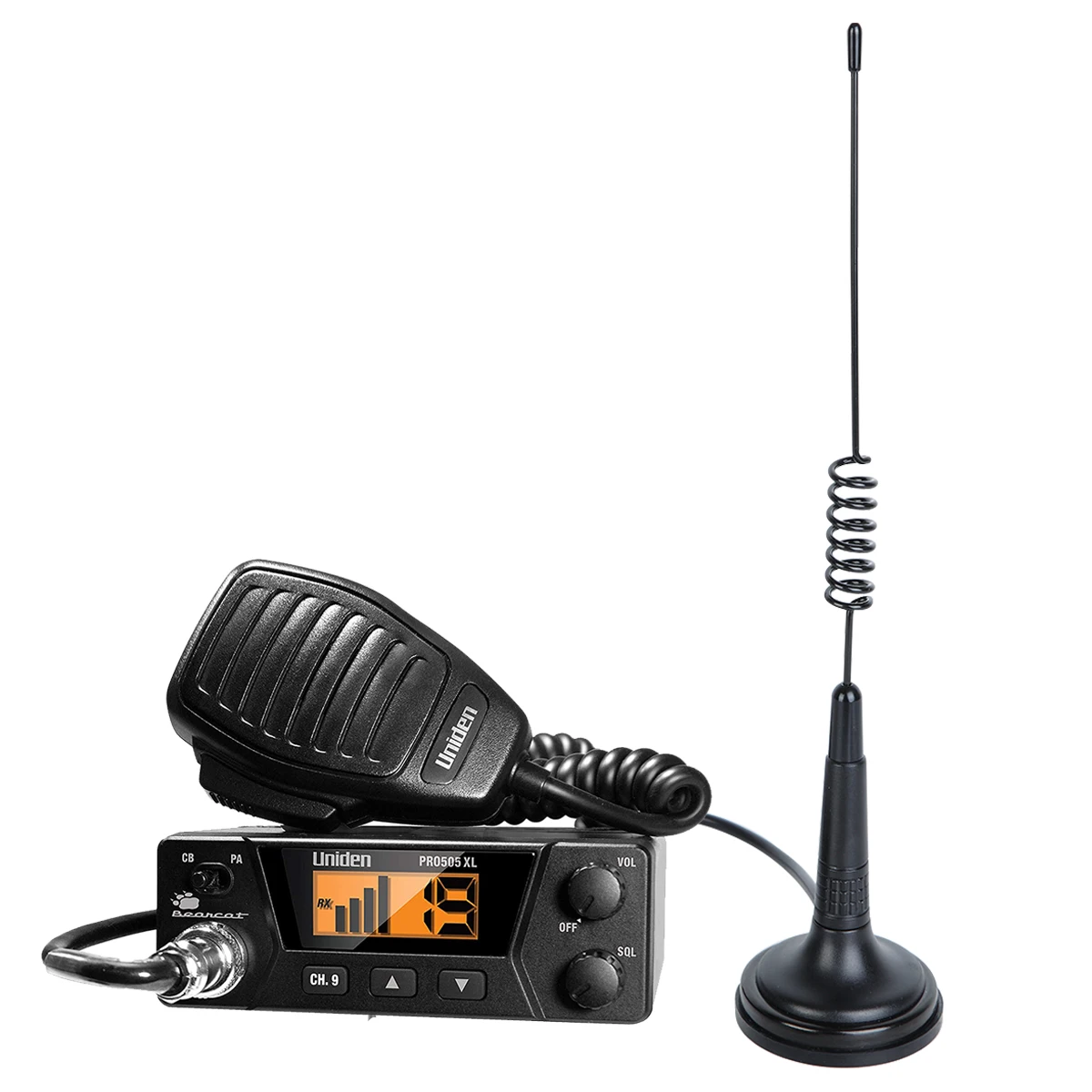 INTEK MAG-1345 CB радио Whip антенна 27 МГц магнитная 26-28 Коротковолновая Мобильная AM/FM Citizen
