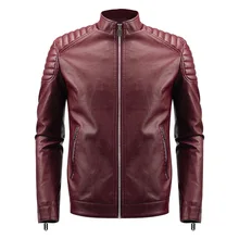 AliExpress, стиль, корейский стиль, локомотив, приталенное кожаное пальто, мужская кожаная куртка, пальто, мужское кожаное пальто 801