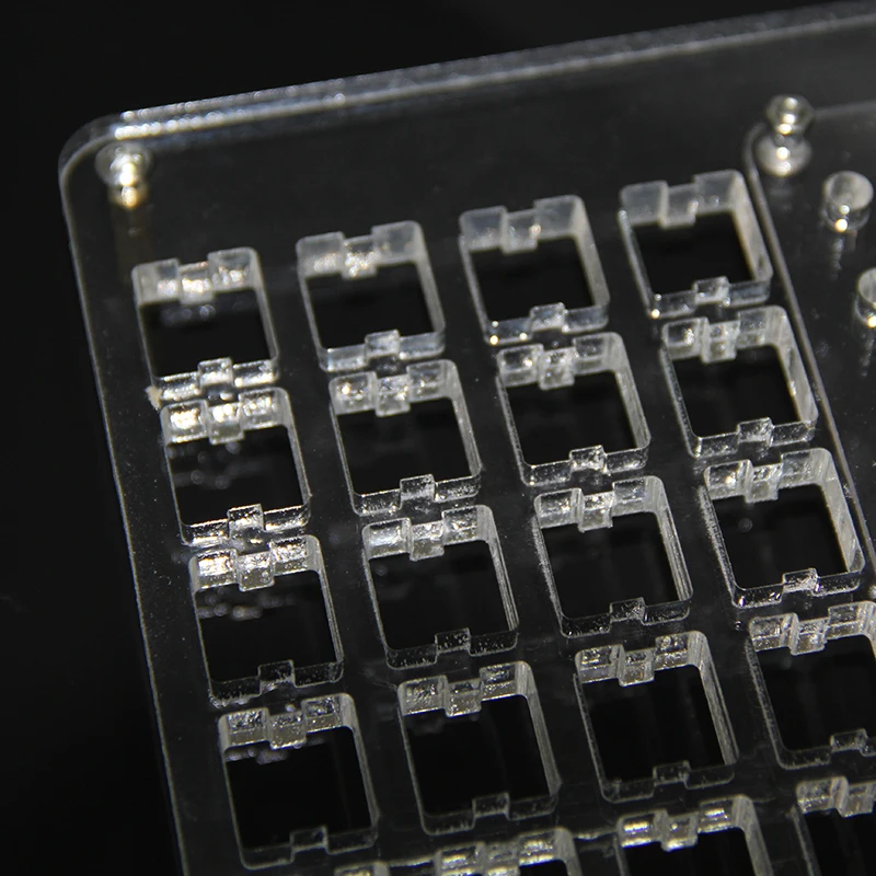 Acrylic Oiling Plate with Opener for Mechanical Keyboards - Switch Maintenance Kit for Cherry, Gateron, Kailh, and Box Switches Description Image.This Product Can Be Found With The Tag Names Computer cleaners, Computer Office, Oiling plate