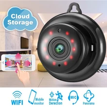 Мини WiFi камера 720P HD IR Nachtzicht домашняя ip-камера безопасности Onvif CCTV P2P Bewegingsdetectie Babyfoon Cam радионяня