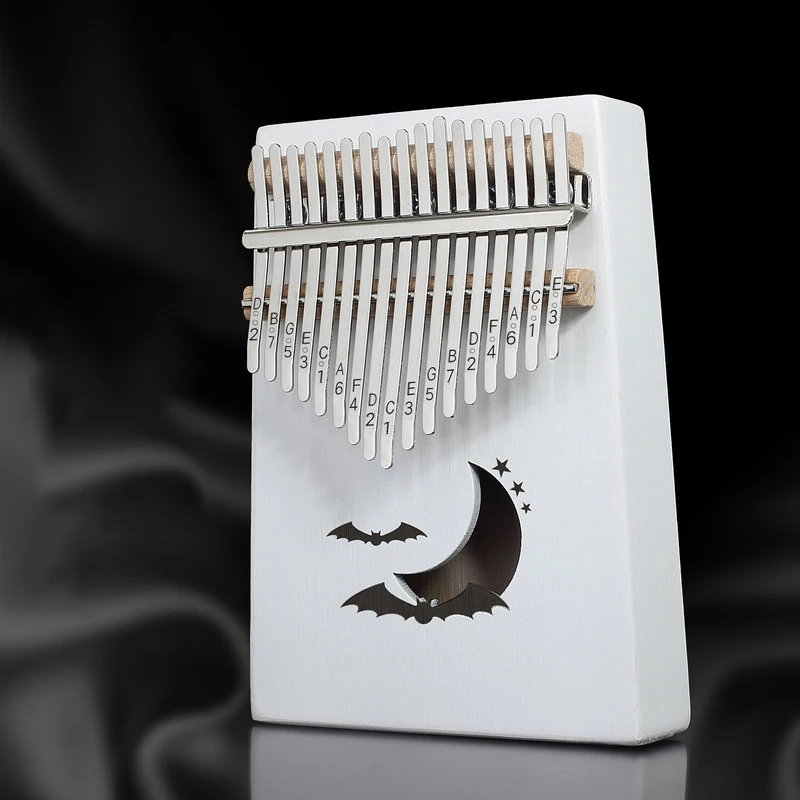 US $20.40 Kalimba 17 Key Bamboo Thumb Piano Finger Percussion Africa Popular Body Musical Instrument With Learning Book Tune Hammer