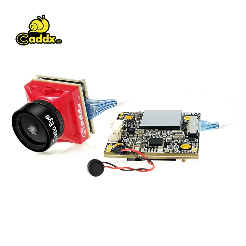Caddx Turtle V2 1080p 60fps FOV 155 градусов WDR OSD Mic Mini HD FPV камера для радиоуправляемой модели