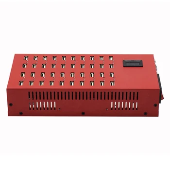 

Red Color New 400W Super Slim USB Charging Dock 40 Ports Power Station Multiple Port Wall Charger Adapter for Hotel School