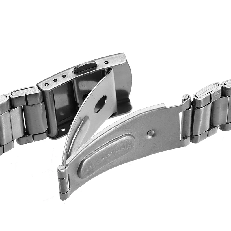 Ремешок для часов из нержавеющей стали и серебра ремешок с металлической