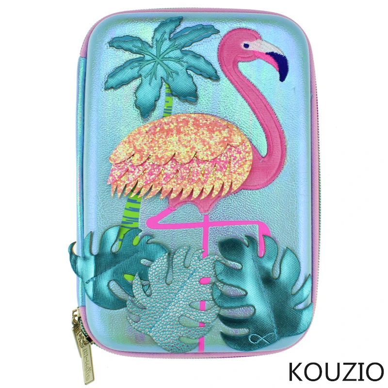 

cute pencil case school Flamingo estojo escolar material supplies estuche kalemlik pencilcase trousse scolaire stylo Kawaii big
