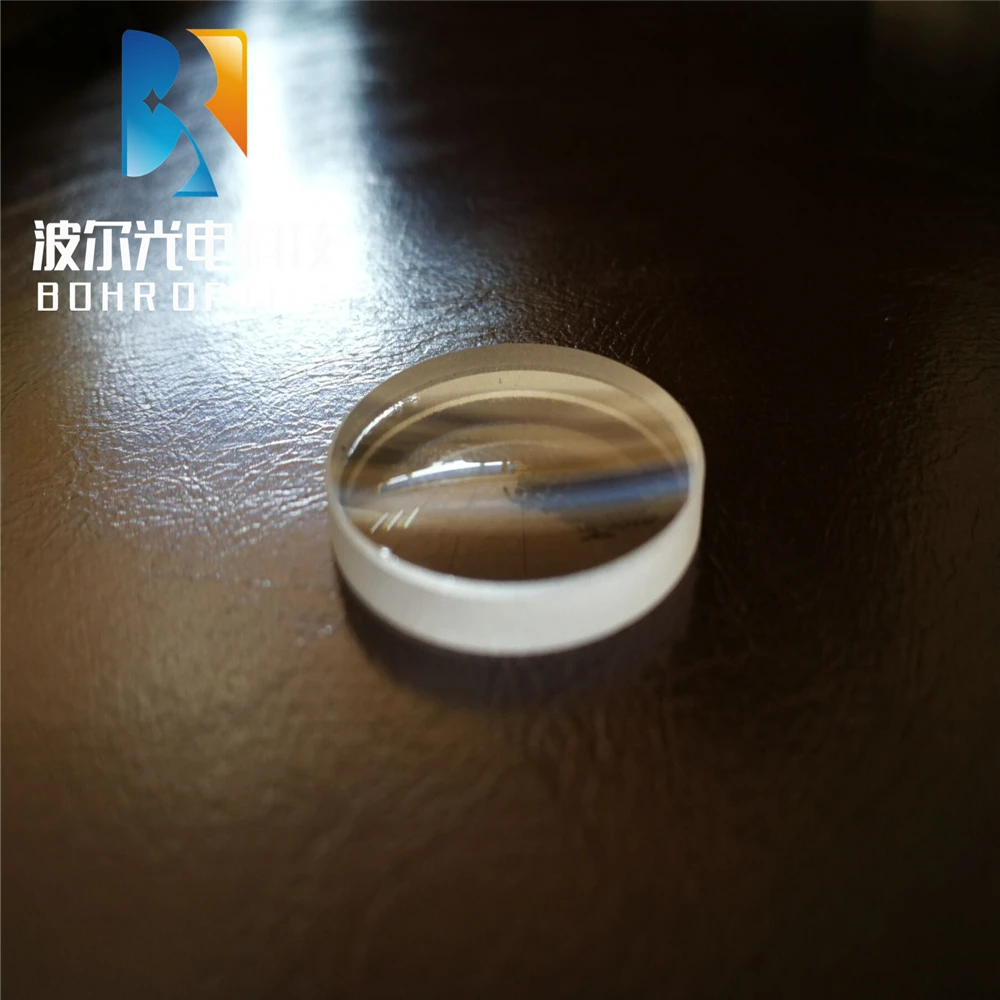 D25.4 * 8 7 мм EFL30mm N BK7 фокусировка Плано выпуклая линза светодиодный из оптического