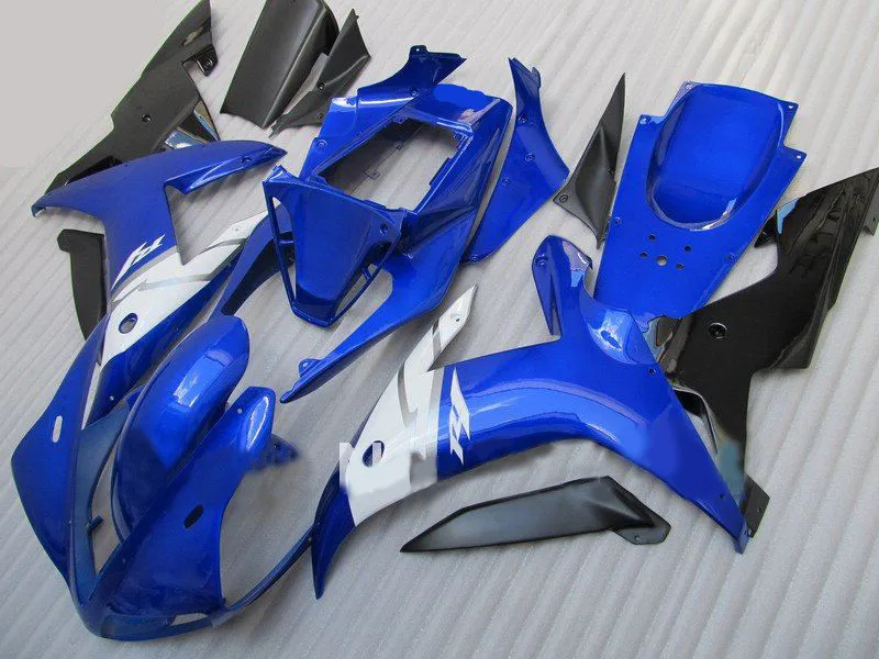 Мотоцикл обтекатель комплект для YAMAHA YZFR1 02 03 YZF R1 2002 2003 YZF1000 yzfr1 ABS синие белые обтекатели комплект