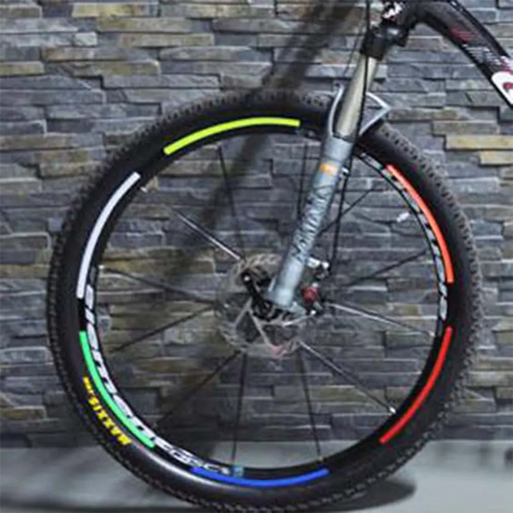 Велосипедное колесо горного велосипеда обода светоотражающие наклейки 2019 Оптовая распродажа