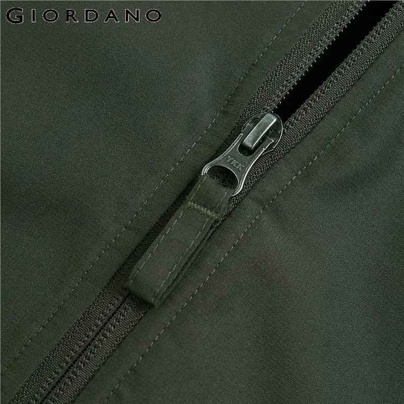 Giordano мужская куртка с длинными рукавами, имеется два варианта окраса данной модели