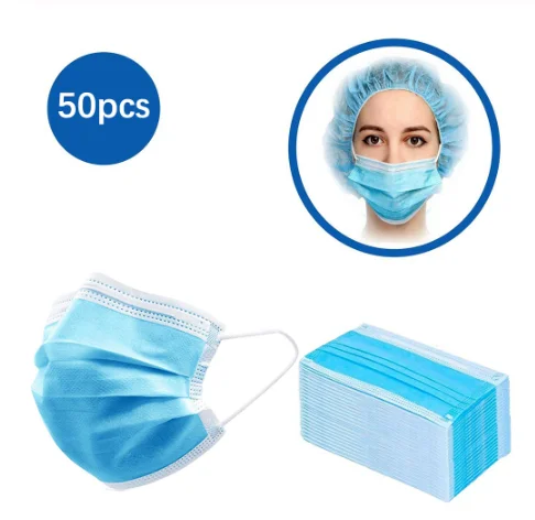 US $9.18  60pcs Disposable adult Mouth Mask antivirus face Mask girl boy Breathable Face Mouth Masks Mouth No
