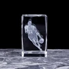 Mamba Never Out Crystal 3D Kobe Bryant Figurines Statue Laser Engraving Cube Boyfreind Birthday Commemoration Gifts 1