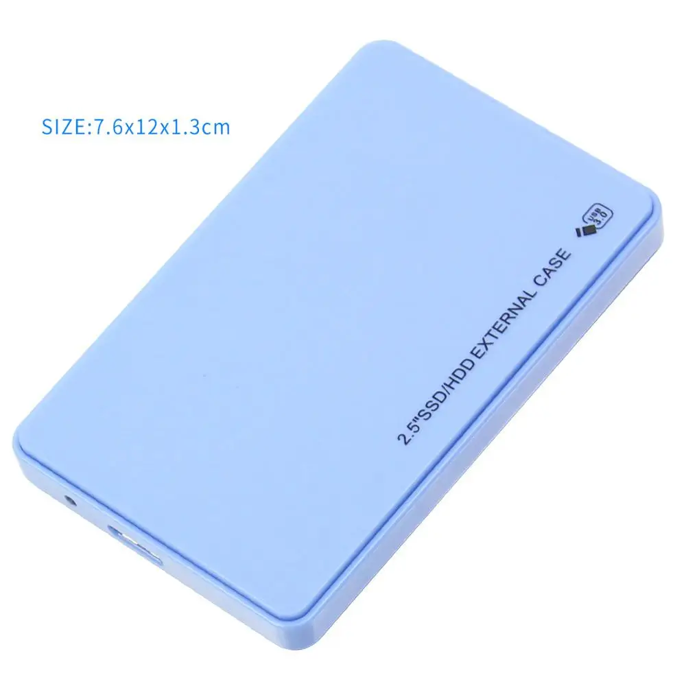 2," USB 3,0 SATA HDD корпус мобильный SSD жесткий диск внешний адаптер Коробка Чехол 5 Гбит/с средство резервного копирования данных для ПК ноутбука