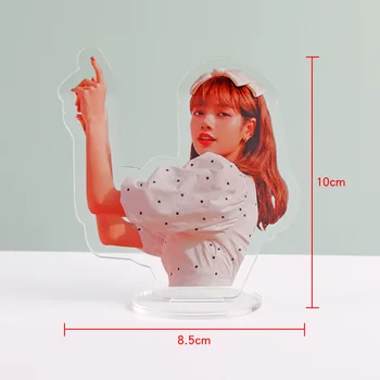 

KPOP BlackPink KILL THIS LOVE AcrylicTransparent Stand Figure Board JISOO LISA ROSE JENNIE 2020 Welcoming Collection Desk Decor