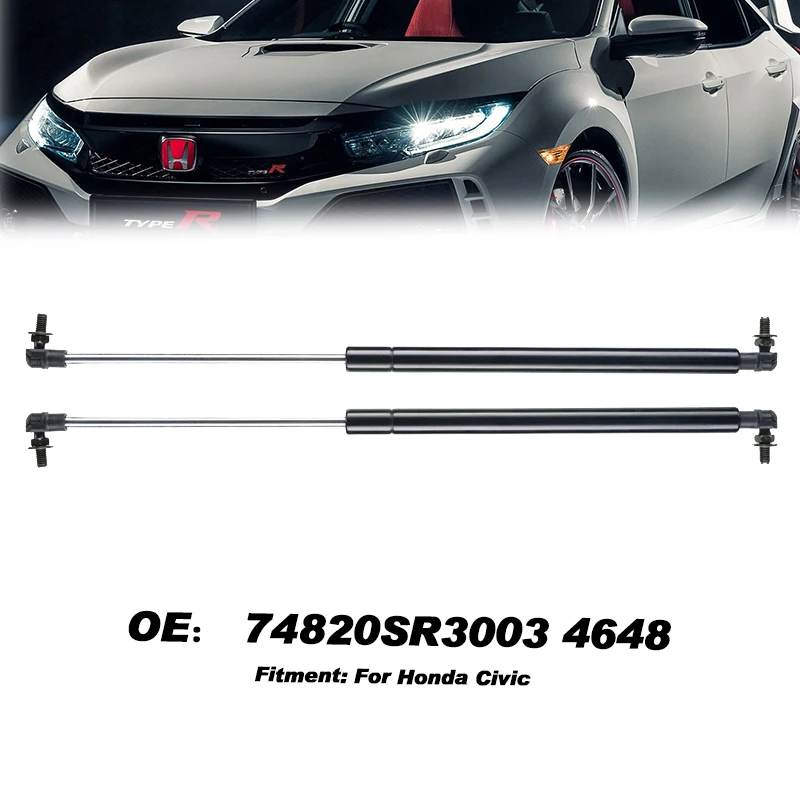 2 шт. задний газовый подъемник для Honda Civic Hatchback 1992 1993 1994 1995 74820SR3003 4648 | Автомобили и