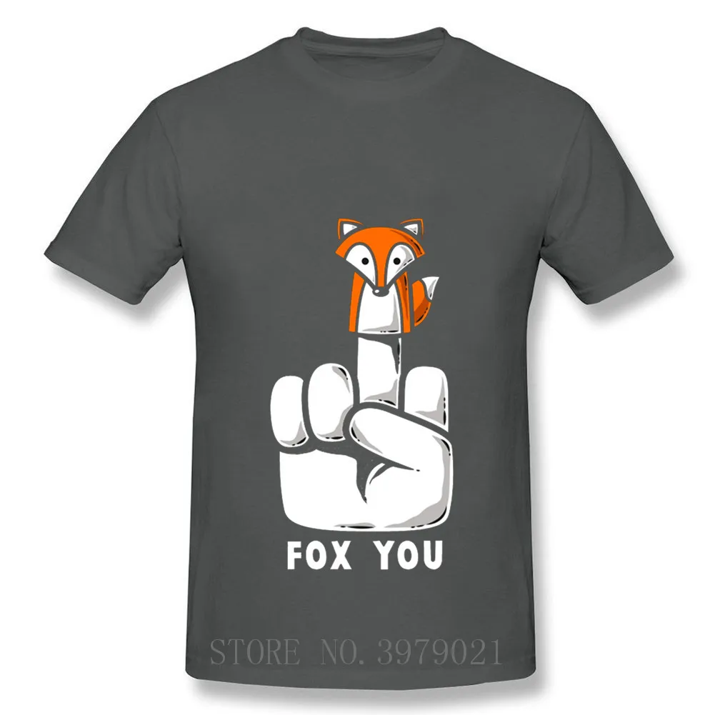 Fox You футболка 2020 с модным принтом для мужчин забавные хлопковые топы коротким