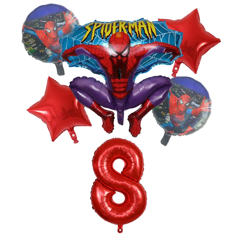 Воздушные шары из фольги «Человек-паук», «супергерой», «мстители», для детей 1, 2, 3, 4, 5 лет, украшение для вечеринки на день рождения, детская игрушка для душа - Цвет: Темный хаки