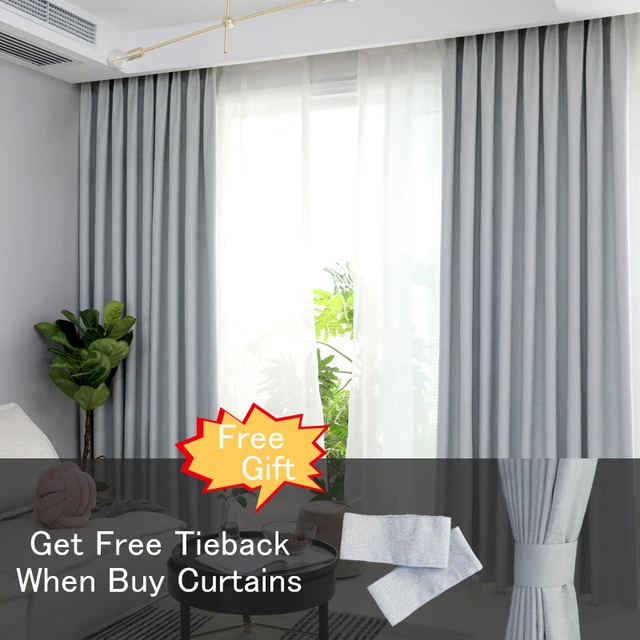 100% Solid Blackout Curtain 3