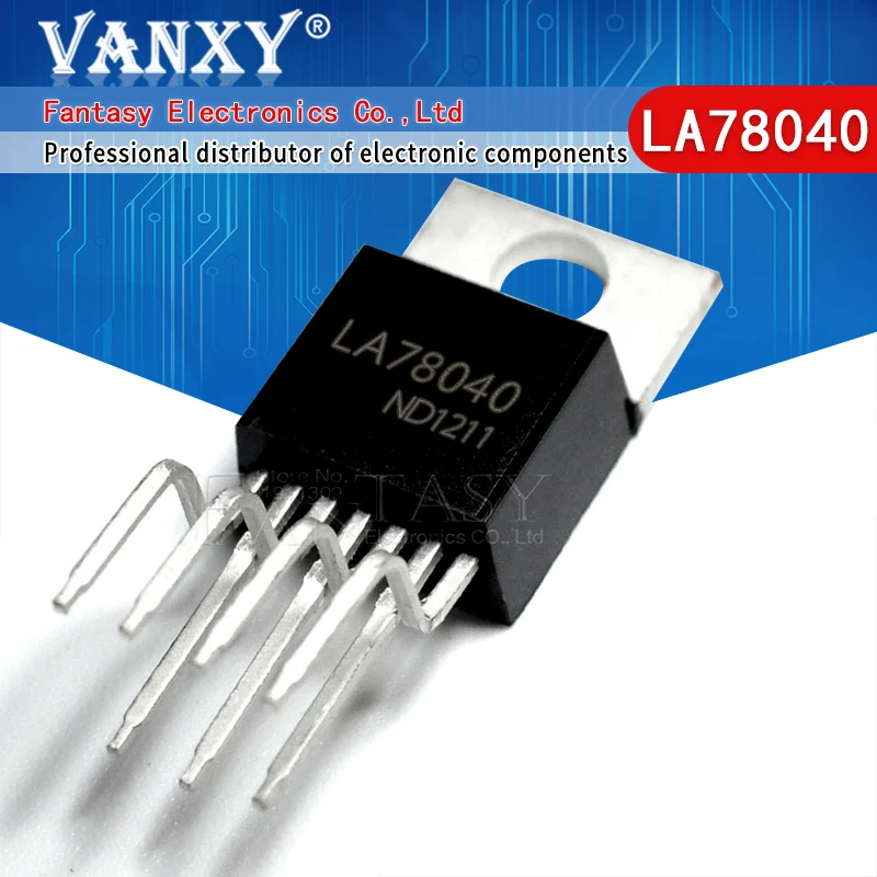 10 шт. LA78040 TO-220 78040 TO220 UTC78040 D78040 LA78040B LA78040N TO220-7 | Электронные компоненты и