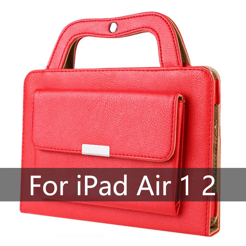 Для Ipad 9,7 чехол для планшета из искусственной кожи, чехол-портфель с откидной подставкой, чехол-кошелек для Apple Ipad Air 1 Air 2 Smart Case - Цвет: Бежевый