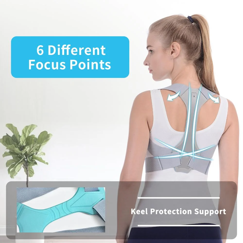 

High Quality Adjustable Back Posture Corrector Belt Clavicle Spine Shoulder Lumbar Posture Correction Health Fixer Tape For Adu