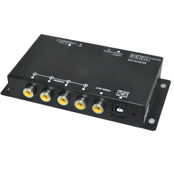 

Car DVR Recorder 9-36V / Parking Assistance Video Switch Combiner Box 360 Degree Left / Right / Front / Rear Camera
