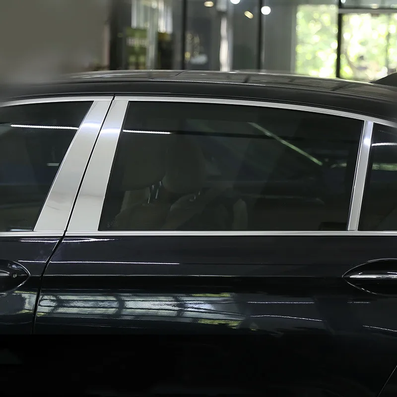 Стайлинг автомобиля дверное окно BC декоративные отделочные полосы для BMW 5 серии