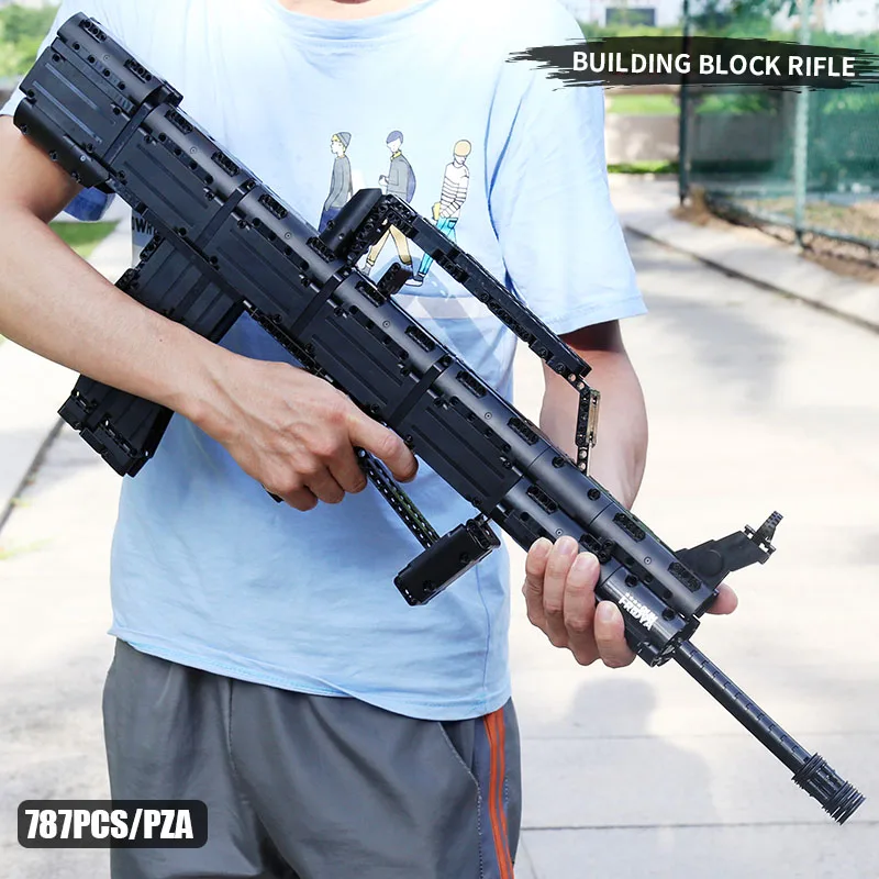 Автоматическое оружие для винтовки MOULD KING MOC QBZ 95 модель оружия сборные комплекты