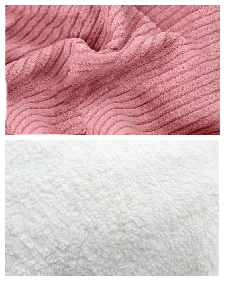 Dog clothes double thick warm corduroy Pet 2 Legs Jumpsuit Coat Warm Winter Puppy Chihuahua Corduroy Clothes