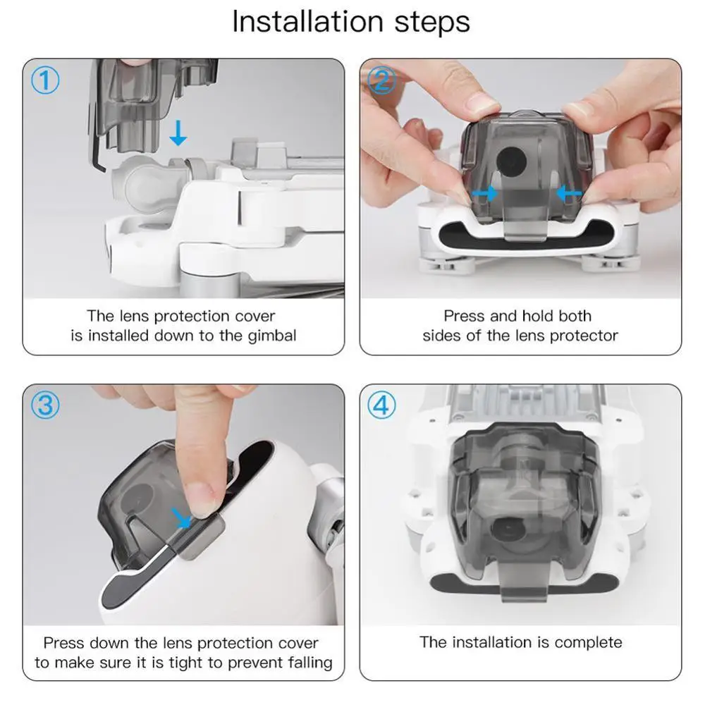 Newnest Protector Integrated Lens Cap for FIMI X8 SE Drone Accessories PTZ Protective Cover Quadcopter Accessories Camera Lens
