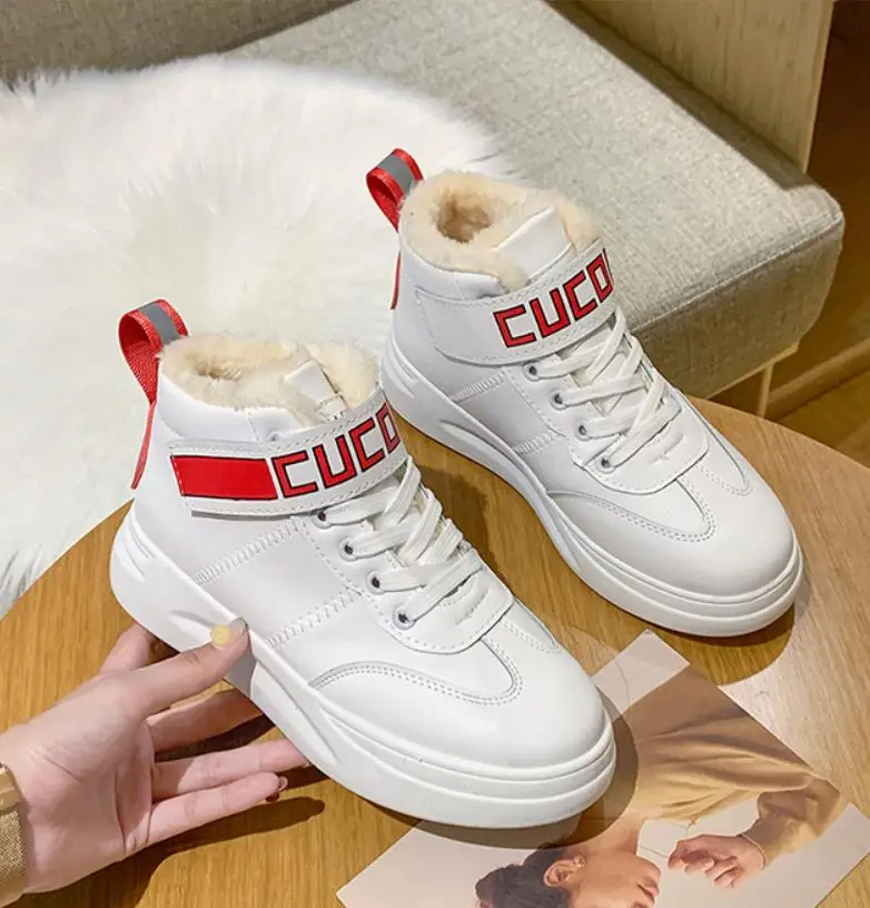 Botas mujer invierno; Новинка года; женские зимние кроссовки с высоким берцем; уличные повседневные женские зимние ботинки; очень теплые женские ботинки на толстой подошве; botas