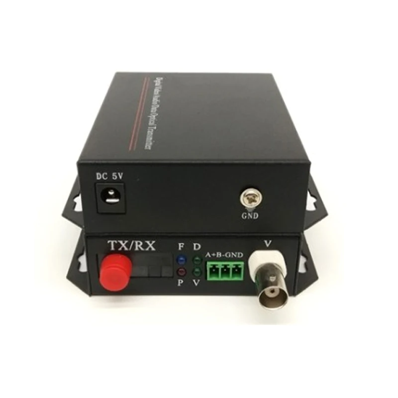 1 Channel ST Multimode Video Extender Media Converters Over a Fiber