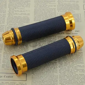 

Motorcycle 7/8 Hand Grips Handle Bar Rubber Gel For Yamaha Honda Kawasaki Bmw