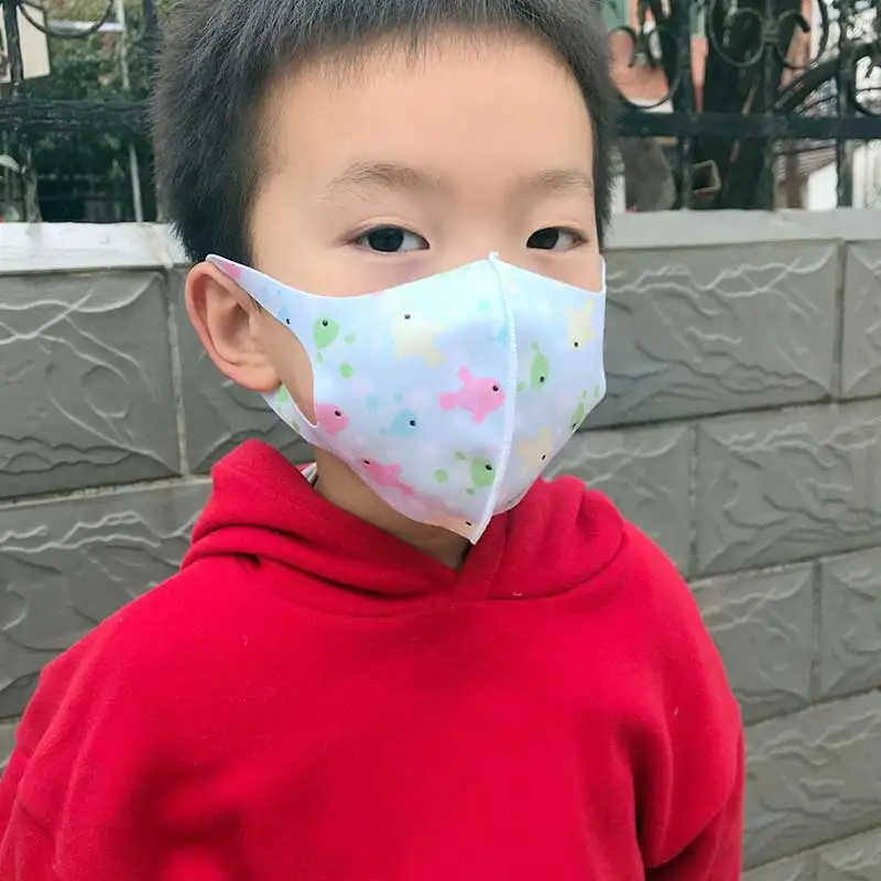 

Kids Anti-PM2.5 Pollution Mouth Mask Cotton Children Face Masks Cartoon Print anti-Haze Breathable Mask Dustproof Mouth Mask