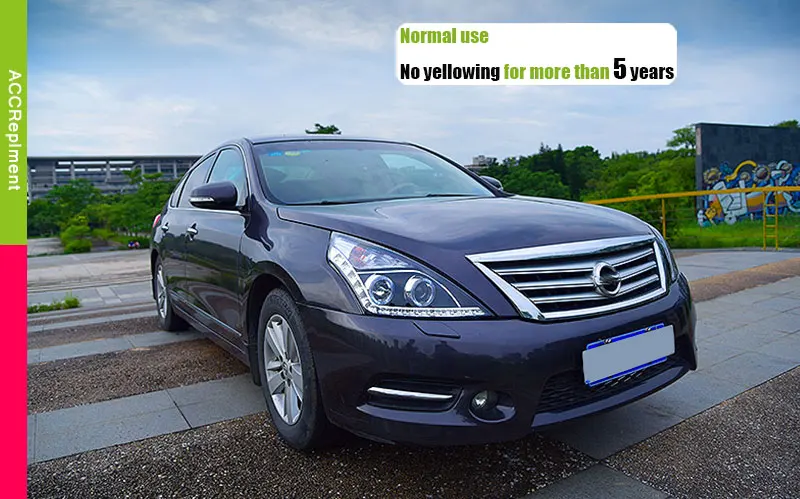 Автомобильный Стайлинг для Nissan Altima фары 2008-2012 светодиодный фонарь светодиодный drl H7 hid Bi-Xenon двойные линзы ближнего света
