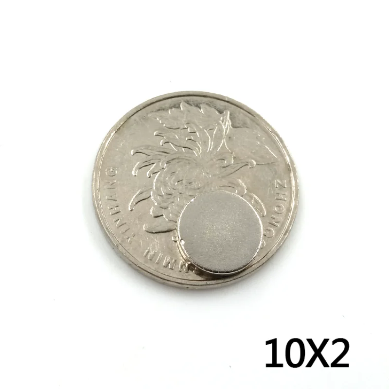 

10 20 50 100 200pcs/lot disc magnet 10 * 2mm Small Round Magnets Strong NdFeB Permanent Magnets Multifunctional magnet