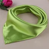 2020 Small Square Satin Solid Color Artificial Silk Neck Scarf for Ladies Women Scarves Handkerchief Headband Hair Tie Band 6