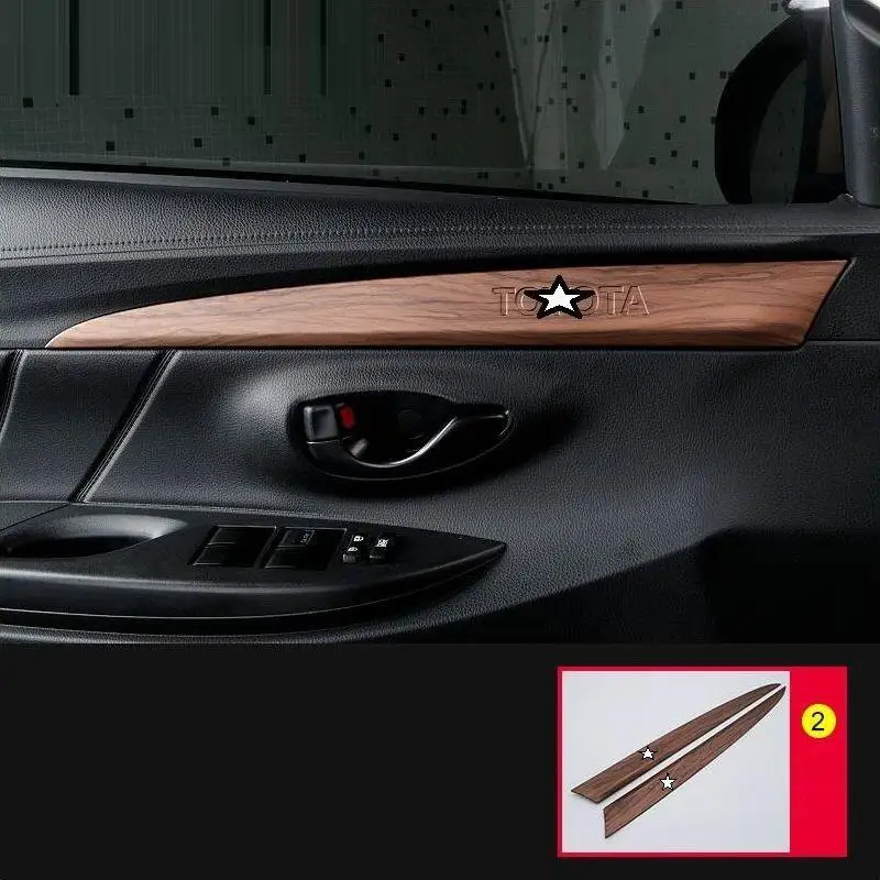 Автомобильная хромированная дверная ручка для салона автомобиля яркая наклейка